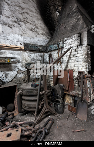 Atelier Fer Tanfield, Co Durham, Angleterre Banque D'Images