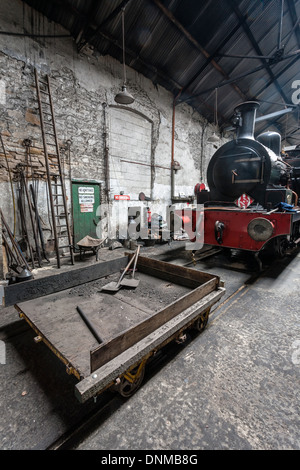 Atelier Fer Tanfield, Co Durham, Angleterre Banque D'Images