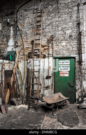 Atelier Fer Tanfield, Co Durham, Angleterre Banque D'Images