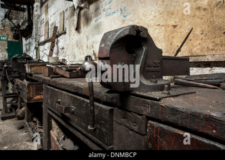 Atelier Fer Tanfield, Co Durham, Angleterre Banque D'Images