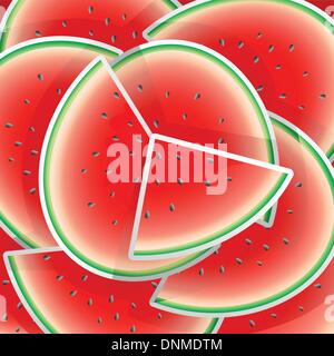 Un vecteur illustration de melon pattern design Illustration de Vecteur