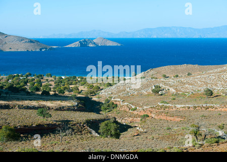 Haïti, île de Tilos, Bucht von Livadia, Banque D'Images