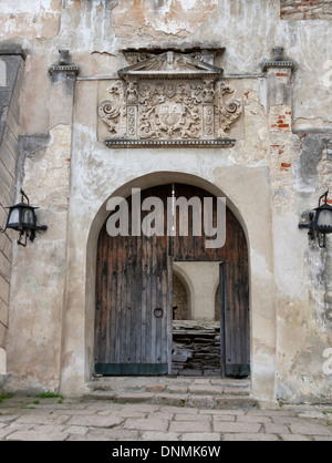 Entrée de l'Ukraine, le château d'Olesko Banque D'Images