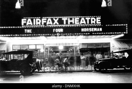 Théâtre de Fairfax sur East Flagler Street : Miami, Floride Banque D'Images