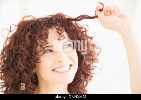 Portrait de belle femme Banque D'Images