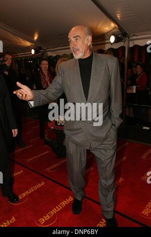 Sean Connery à la première Allemande de 'La Ligue des Gentlemen Extraordinaires' à Berlin. Banque D'Images