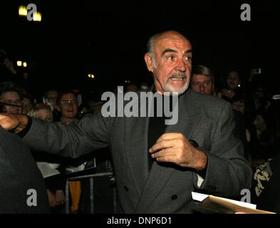 Sean Connery à la première Allemande de 'La Ligue des Gentlemen Extraordinaires' à Berlin. Banque D'Images