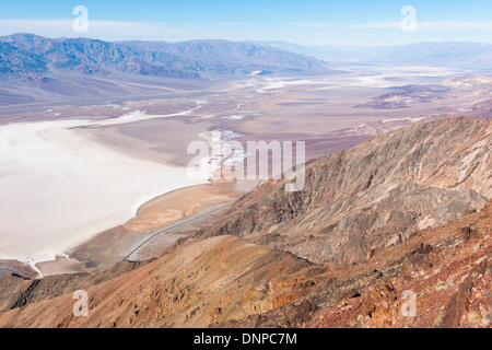 États-unis, Californie, paysage de la vallée de la mort Banque D'Images