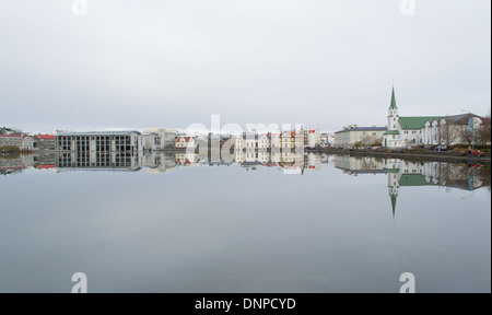 Reykjavik, Islande Banque D'Images