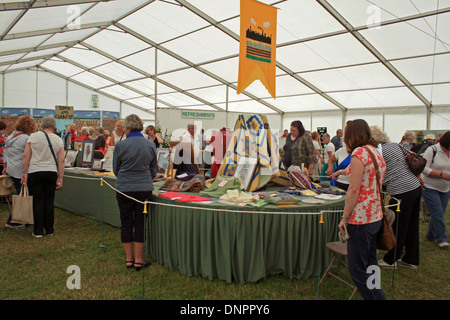 Bénéficiant d'une journée au Cheshire 2013 Show à Tabley Cheshire Angleterre Banque D'Images