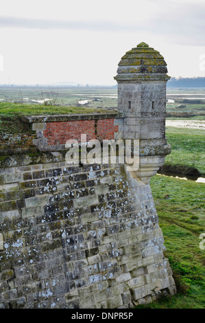 Forteresse de Brouage en Charente-Maritime, France Banque D'Images