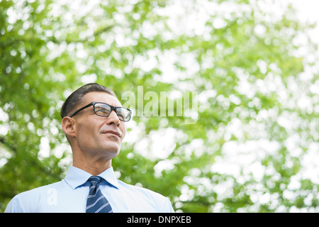 Portrait of Businessman Outdoors, Mannheim, Baden-Wurttemberg, Germany Banque D'Images