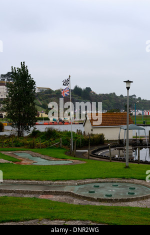 Musée & Youngs Park - Torquay, Devon, Angleterre. Banque D'Images