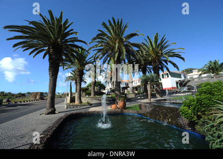 La capitale Porto Santo, près de Vila Baleira Madeira Banque D'Images