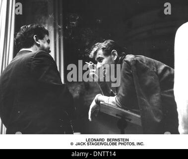 Mar. 22, 2001 - Leonard Bernstein.Â© JACK STAGER/(Image Crédit : © Globe Photos/ZUMAPRESS.com) Banque D'Images