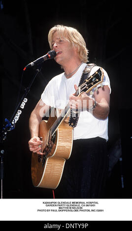 12 juin 2001 - K22054PSK GLENDALE MEMORIAL HOSPITAL.GARDEN PARTY Glendale, CA 06/10/01.MATTHEW NELSON. PAUL SKIPPER/(2001 Image : © Crédit Photos Globe/ZUMAPRESS.com) Banque D'Images