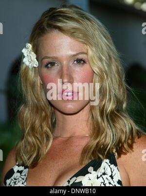 16 juillet 2002 - Pasadena, CA, USA - POPPY MONTGOMERY.CBS Summer Press Tour Party.Pasadena, CA 7/15/02. Lockwood. 2002 K2109LOC(Image Crédit : © Globe Photos/ZUMAPRESS.com) Banque D'Images