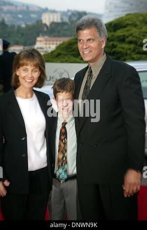 25 juin 2002 - Mark Spitz  + famille.Laureus Pre-Awards le dîner.Le Sporting Club, Monte-Carlo, Monaco, 5/13. Alec Michael.Â© 2002(Credit Image : © Globe Photos/ZUMAPRESS.com) Banque D'Images