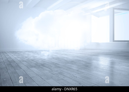 Prix avec nuage holographique Banque D'Images