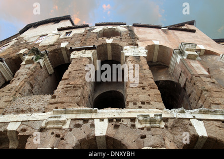 Teatro Marcello à Rome, Italie Banque D'Images