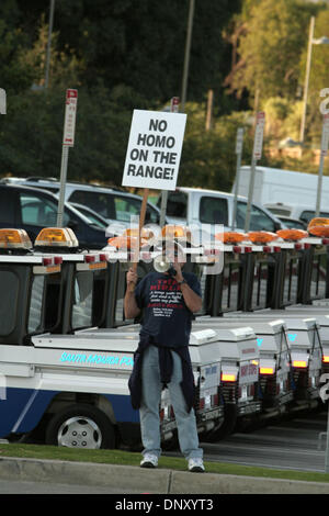 Jan 09, 2006 ; Los Angeles, CA, USA ; protestataire à la 11e Conférence annuelle Critics' Choice Awards tenue à l'auditorium municipal de Santa Monica crédit obligatoire : Photo par Paul Fenton/KPA/ZUMA Press. (©) Copyright 2006 by Paul Fenton Banque D'Images