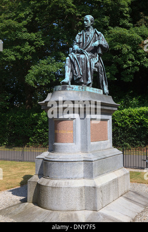 Monument à Lord Ardilaun - Arthur Edward Guinness (1840-1915) à Saint Stephen's Green à Dublin, Irlande Banque D'Images