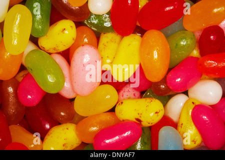 Jellie colorés haricots Banque D'Images