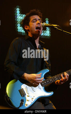 Feb 02, 2006 ; Washington, DC, USA ; les musiciens 'fou' Chevaux et jouez en live comme ils ouvrent pour Bon Jovi's tour 2006 s'arrêter au MCI Center situé à Washington. Crédit obligatoire : Photo par Jason Moore/ZUMA Press. (©) Copyright 2006 par Jason Moore Banque D'Images