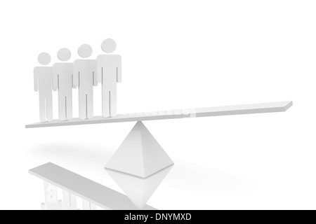 D'écailles blanches de figures humaines Banque D'Images