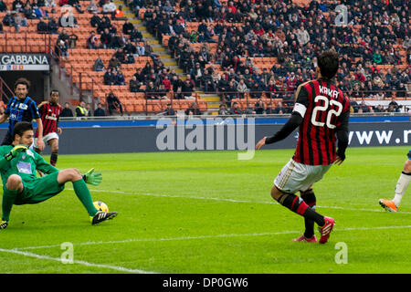 Milan, Italie. 6 janvier, 2014. Kaka (Milan) Football / Soccer : Italien 'Serie' un match entre l'AC Milan 3-0 Atalanta à San Siro à Milan, Italie . Credit : Maurizio Borsari/AFLO/Alamy Live News Banque D'Images