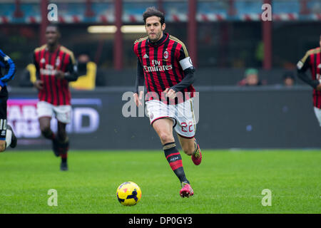 Milan, Italie. 6 janvier, 2014. Kaka (Milan) Football / Soccer : Italien 'Serie' un match entre l'AC Milan 3-0 Atalanta à San Siro à Milan, Italie . Credit : Maurizio Borsari/AFLO/Alamy Live News Banque D'Images