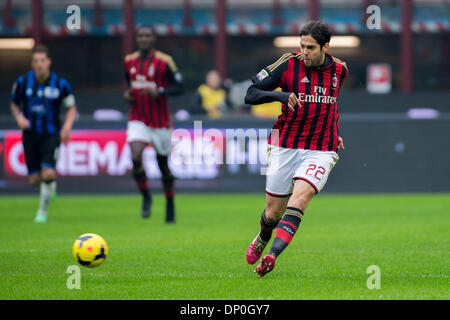 Milan, Italie. 6 janvier, 2014. Kaka (Milan) Football / Soccer : Italien 'Serie' un match entre l'AC Milan 3-0 Atalanta à San Siro à Milan, Italie . Credit : Maurizio Borsari/AFLO/Alamy Live News Banque D'Images