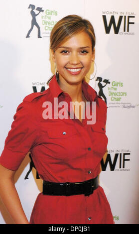Mar 21, 2006 ; Los Angeles, CA, USA ; Jessica Alba est le keynote speake pour 'in the Director's Chair" une industrie du divertissement d'experts organisé par le "Women in Film". "Women in Film" est un groupe d'intérêt à tenter d'augmenter le nombre de femmes impliquées dans la production et distribution de films et programmes de télévision. Crédit obligatoire : Photo par Rob DeLorenzo/ZUMA Banque D'Images