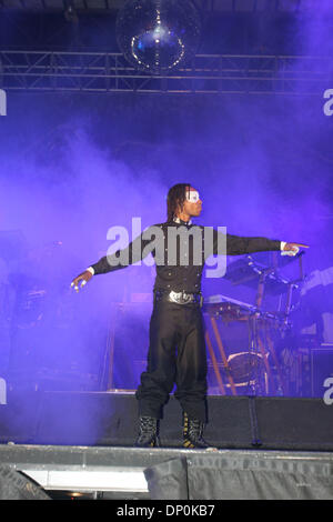 Mar 25, 2006 ; Miami, FL, USA ; The Prodigy fonctionne à l'Ultra Music Festival, au cours de la Winter Music Conference à Miami, FL, le 21 mars 2000, 25, 2006. Crédit obligatoire : Photo de Rahav Segev/ZUMA Press. (©) Copyright 2006 by Rahav Segev Banque D'Images