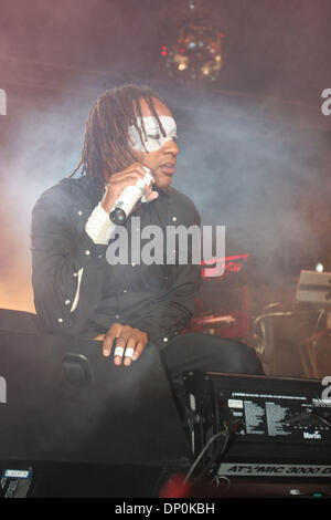 Mar 25, 2006 ; Miami, FL, USA ; The Prodigy fonctionne à l'Ultra Music Festival, au cours de la Winter Music Conference à Miami, FL, le 21 mars 2000, 25, 2006. Crédit obligatoire : Photo par Aviv petit/ZUMA Press. (©) Copyright 2006 par Aviv Petit Banque D'Images