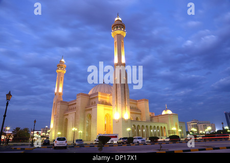 Al Fateh Mosque in Manama, Bahreïn Banque D'Images