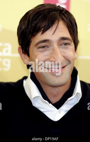 10 octobre 2006 - 63e Festival du Film de Venise, Venise, Italie - Adrien Brody.acteur.HOLLYWOODLAND, PHOTOCALL.63ème FESTIVAL DU FILM DE VENISE, Venise, Italie.31-Aug-06.LAS72632.Crédit : - K50574(Image : © Crédit Photos Globe/ZUMAPRESS.com) Banque D'Images