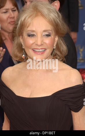 Apr 28, 2006 ; Los Angeles, CA, USA ; Barbara Walters à la 33e Prix Daytime Emmy Salle de presse, tenue au Kodak Theatre, à Hollywood. Crédit obligatoire : Photo par Paul Fenton/ZUMA KPA.. (©) Copyright 2006 by Paul Fenton Banque D'Images