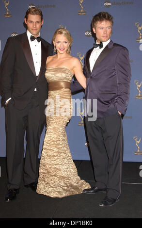 Apr 28, 2006 ; Los Angeles, CA, USA ; Acteurs JUSTIN, ALEXA HAVINS Brüning et Jacob Young à la 33e Prix Daytime Emmy Salle de presse, tenue au Kodak Theatre, à Hollywood. Crédit obligatoire : Photo par Paul Fenton/ZUMA KPA.. (©) Copyright 2006 by Paul Fenton Banque D'Images