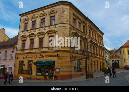 Vieille ville Pisek Région de Bohême du Sud République Tchèque Europe Banque D'Images