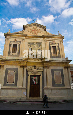 Chiesa di Santa Stefano church Piazza dei Cavalieri les chevaliers Square vieille ville Pise ville région Toscane Italie Europe Banque D'Images
