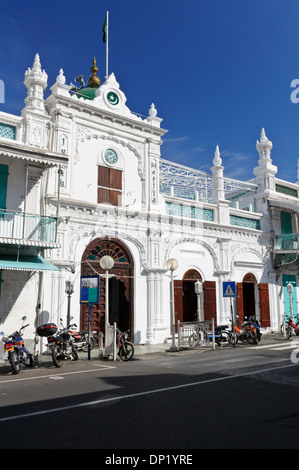 Jummah Masjid est une mosquée à Port Louis qui date des années 1850, l'île Maurice. Banque D'Images