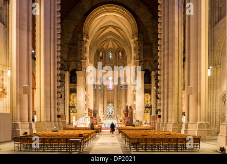 Cathédrale de Saint John the Divine, Manhattan, New York City, New York, USA Banque D'Images