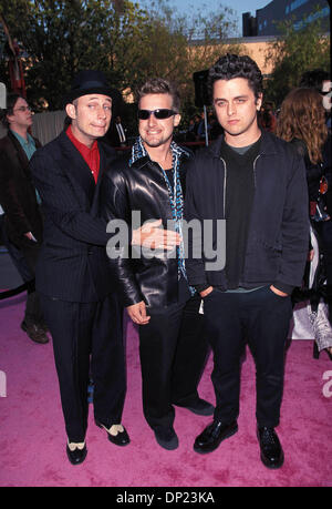 31 mars 2006 - K15861FB.GREEN DAY ''Austin Powers : l'ESPION WHOO m'a tirée'' PREMIÈRE MONDIALE À LOS ANGELES , Californie 06-08-1999. FITZROY BARRETT-(Image Crédit : © Globe Photos/ZUMAPRESS.com) Banque D'Images