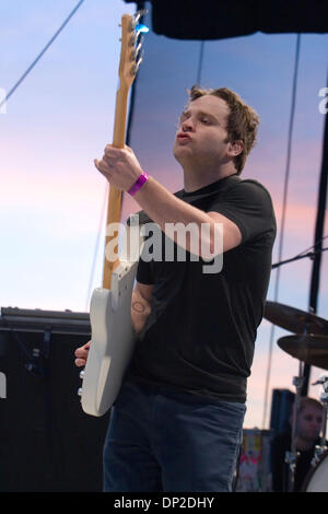 28 mai, 2006 ; George, WA, USA ; Beck et son groupe à la Sasquatch Music Festival 2006 Jour 3 tenue à la gorge. Amp-Theater Crédit obligatoire : Photo par Daren Fentiman/ZUMA Press. (©) Copyright 2006 par Daren Fentiman Banque D'Images