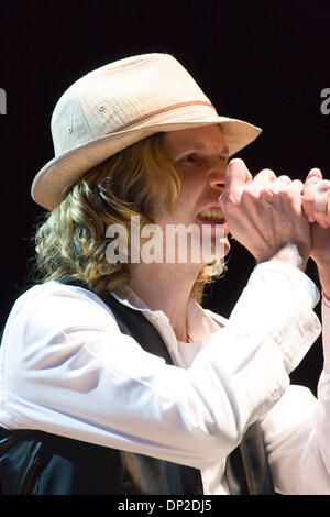 28 mai, 2006 ; George, WA, USA ; Beck et son groupe à la Sasquatch Music Festival 2006 Jour 3 tenue à la gorge. Amp-Theater Crédit obligatoire : Photo par Daren Fentiman/ZUMA Press. (©) Copyright 2006 par Daren Fentiman Banque D'Images