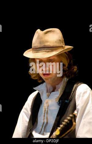 28 mai, 2006 ; George, WA, USA ; Beck et son groupe à la Sasquatch Music Festival 2006 Jour 3 tenue à la gorge. Amp-Theater Crédit obligatoire : Photo par Daren Fentiman/ZUMA Press. (©) Copyright 2006 par Daren Fentiman Banque D'Images