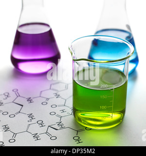 Chemical research, conceptual image Banque D'Images