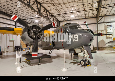 Grumman S-2 Tracker, Marine nous avions anti-sous-marine, le Legacy Flight Museum, Rexburg (Idaho, USA Banque D'Images