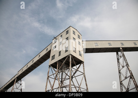 Silo no 5, Pointe-du-Moulin, Vieux Port, Montréal, Québec, Canada Banque D'Images